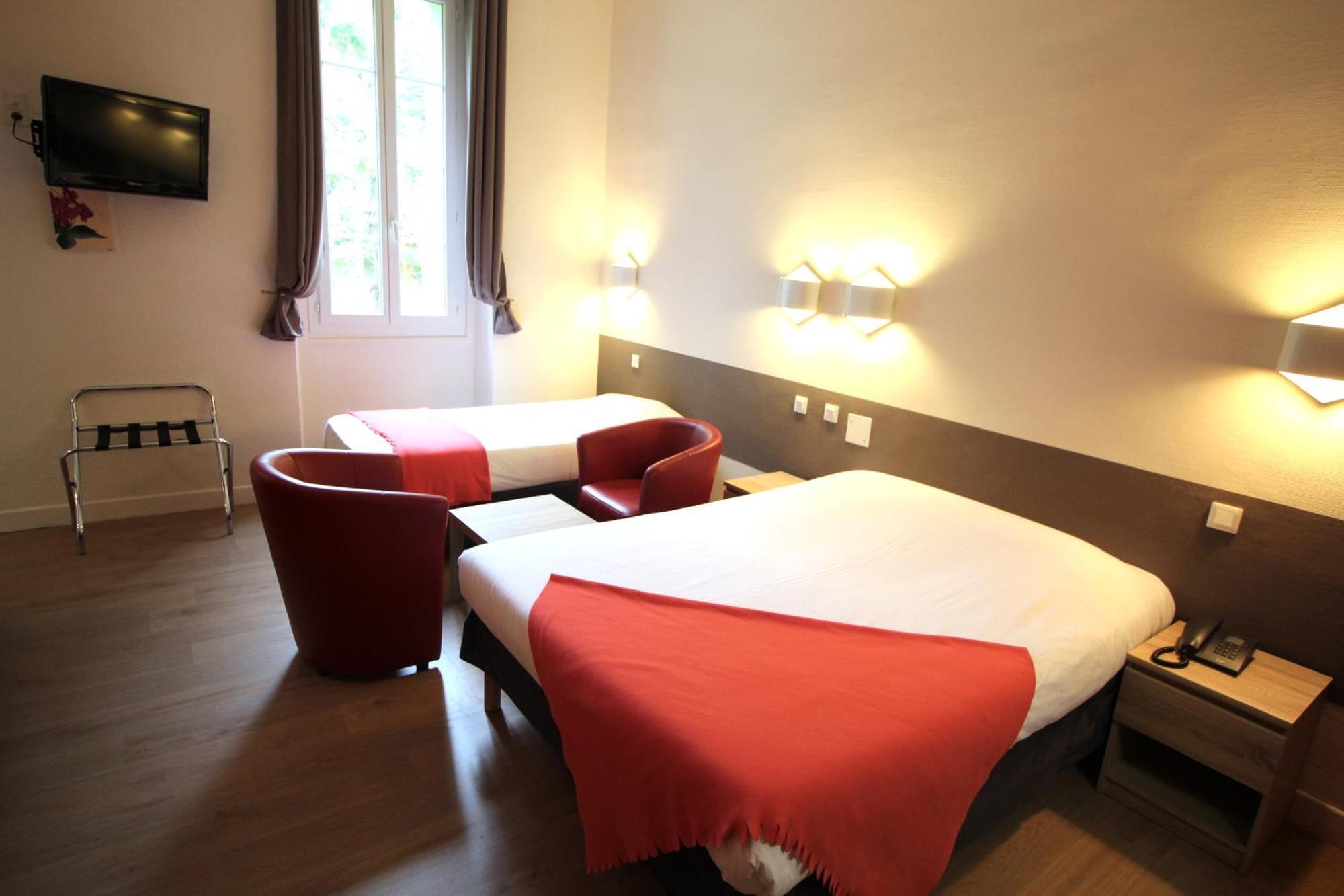 Logis Hotel Restaurant Des Thermes Lamalou-les-Bains Exterior foto